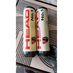 HEAD No. 1 Tennis Balls Encore Technology 2 Cans ITF Approved‎ DTB Partner